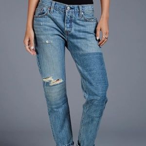 Levi's 501 CT Patched Jeans Anthropologie